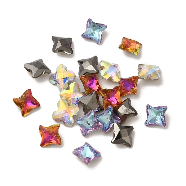 PandaHall Glass Rhinestone Cabochons, Pointed Back & Back Plated, Faceted, Dart, Mixed Color, 6x6x3.5mm Glass Rhinestone Others Multicolor
PandaHall Glass Rhinestone Cabochons, Pointed Back & Back Plated, Faceted, Dart, Mixed Color, 6x6x3.5mm Glass Rhinestone Others Multicolor