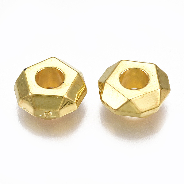 PandaHall CCB Plastic Spacer Beads, Faceted, Flat Round, Golden, 13.5x5.5mm, Hole: 5mm, about 55pcs/40g. Plastic Flat Round
PandaHall CCB Plastic Spacer Beads, Faceted, Flat Round, Golden, 13.5x5.5mm, Hole: 5mm, about 55pcs/40g. Plastic Flat Round