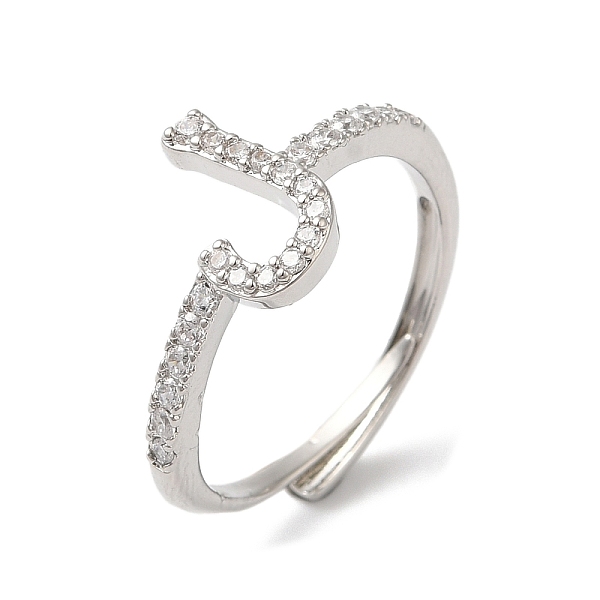 PandaHall Rack Plating Brass Cubic Zirconia Arabic Letters Adjustable Rings for Women, Cadmium Free & Lead Free, Long-Lasting Plated..., Clear
PandaHall Rack Plating Brass Cubic Zirconia Arabic Letters Adjustable Rings for Women, Cadmium Free & Lead Free, Long-Lasting Plated..., Clear