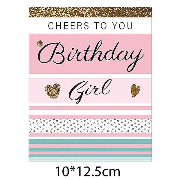 PandaHall Coated Paper Adhesive Sticker, Wine Bottle Adhesive Label, Birthday Theme, Rectangle, Heart Pattern, 12.5x10cm Paper Heart Pink
PandaHall Coated Paper Adhesive Sticker, Wine Bottle Adhesive Label, Birthday Theme, Rectangle, Heart Pattern, 12.5x10cm Paper Heart Pink