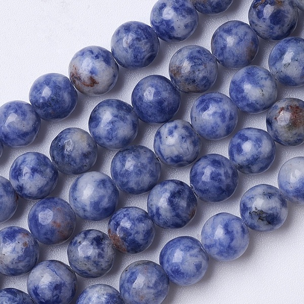 PandaHall Natural Blue Spot Jasper Beads Strands, Round, 8mm, Hole: 1mm, about 49pcs/strand, 15.35 inch Blue Spot Jasper Round
PandaHall Natural Blue Spot Jasper Beads Strands, Round, 8mm, Hole: 1mm, about 49pcs/strand, 15.35 inch Blue Spot Jasper Round