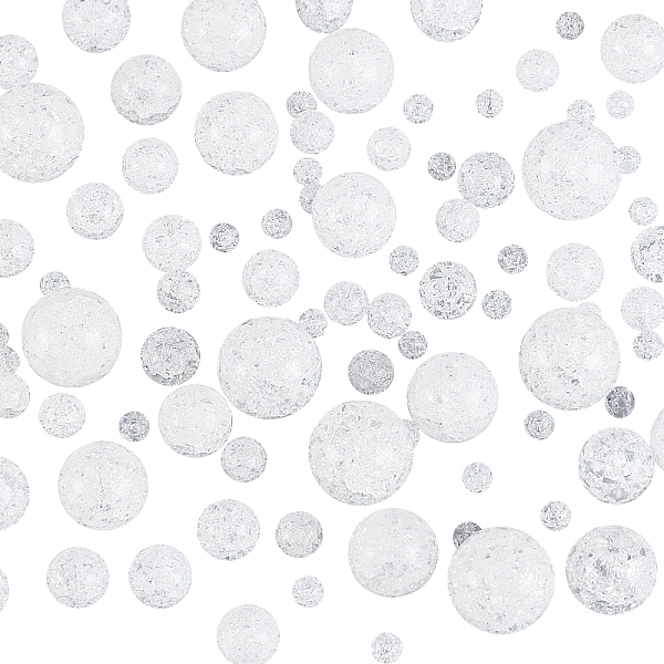 PandaHall CHGCRAFT 150Pcs 6 Sizes Synthetic Crackle Quartz Beads, Round, Dyed, Snow, 4~14mm, Hole: 0.8~1mm Crackle Quartz Round White
PandaHall CHGCRAFT 150Pcs 6 Sizes Synthetic Crackle Quartz Beads, Round, Dyed, Snow, 4~14mm, Hole: 0.8~1mm Crackle Quartz Round White