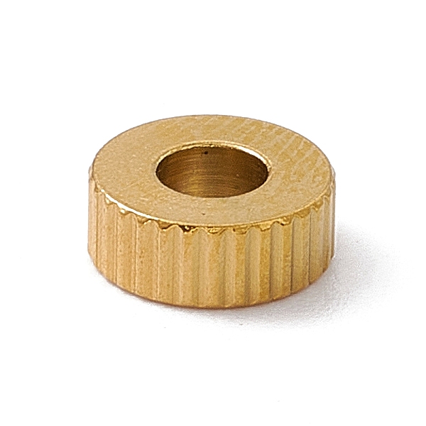 PandaHall Vertical Stripe Pattern 304 Stainless Steel Beads, Column, Golden, 8x3mm, Hole: 3.5mm 304 Stainless Steel Column
PandaHall Vertical Stripe Pattern 304 Stainless Steel Beads, Column, Golden, 8x3mm, Hole: 3.5mm 304 Stainless Steel Column
