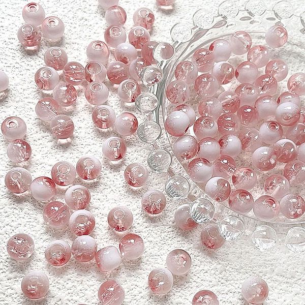 PandaHall Handmade Transparent Lampwork Beads, Round, Pink, 8.5mm, Hole: 1mm, 10pcs/set Lampwork Round Pink
PandaHall Handmade Transparent Lampwork Beads, Round, Pink, 8.5mm, Hole: 1mm, 10pcs/set Lampwork Round Pink