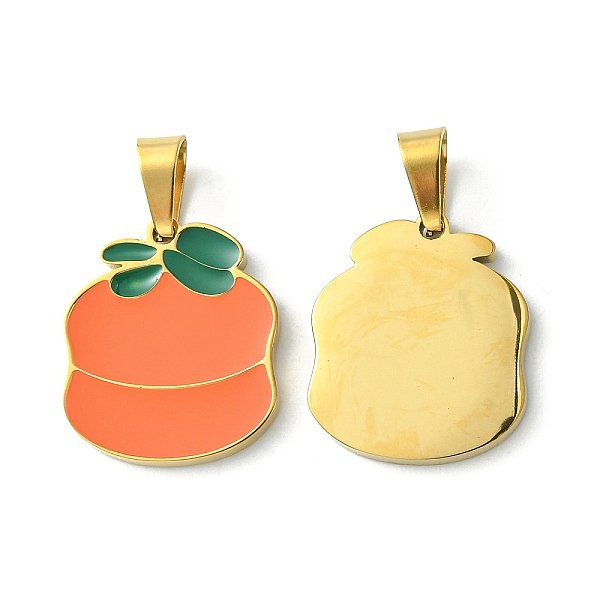 PandaHall Ion Plating(IP) 304 Stainless Steel Manual Polishing Pendants, with Enamel and 201 Stainless Steel Clasp, Orange Charms, Golden...
PandaHall Ion Plating(IP) 304 Stainless Steel Manual Polishing Pendants, with Enamel and 201 Stainless Steel Clasp, Orange Charms, Golden...