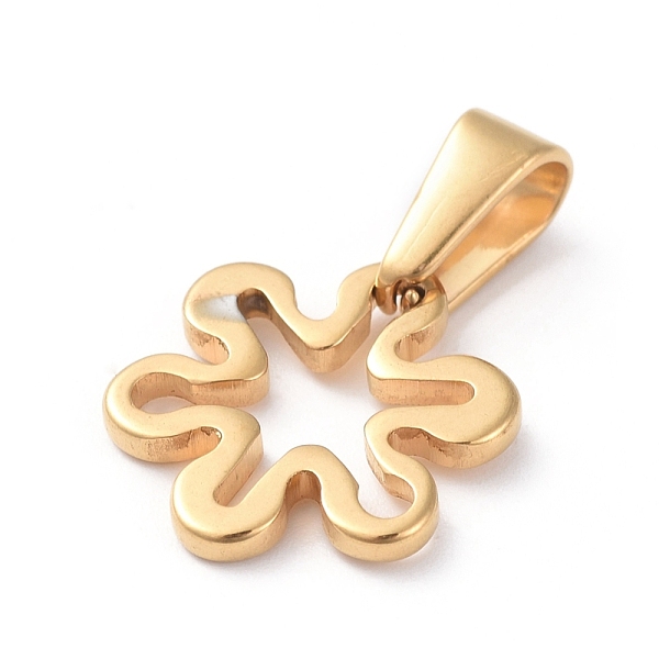 PandaHall 304 Stainless Steel Pendants, Snowflake, Golden, 15x13~13.5x1.5mm, Hole: 7~8x3mm 304 Stainless Steel Snowflake
PandaHall 304 Stainless Steel Pendants, Snowflake, Golden, 15x13~13.5x1.5mm, Hole: 7~8x3mm 304 Stainless Steel Snowflake