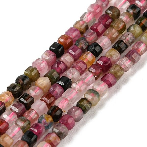 PandaHall Natural Tourmaline Beads Strands, Faceted, Cube, 2x2x2mm, Hole: 0.6mm, about 160pcs/strand, 15.35 inch(39cm) Tourmaline Cube
PandaHall Natural Tourmaline Beads Strands, Faceted, Cube, 2x2x2mm, Hole: 0.6mm, about 160pcs/strand, 15.35 inch(39cm) Tourmaline Cube