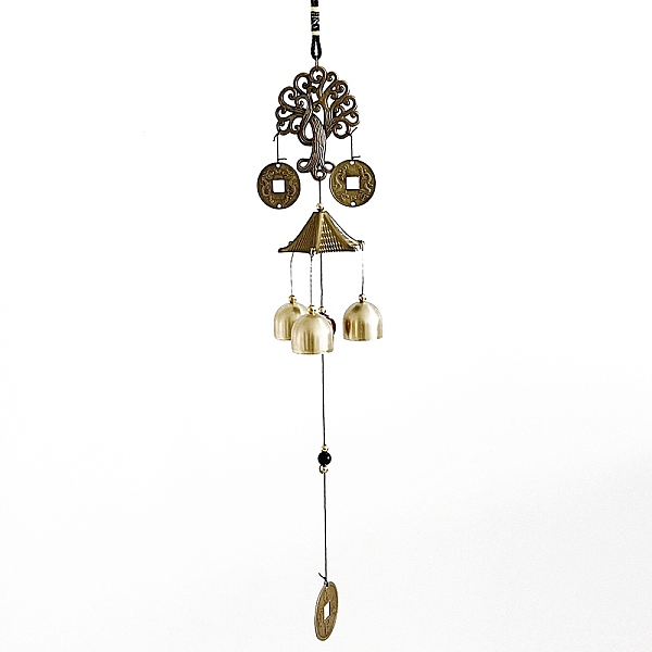 PandaHall Lucky Wind Chime, Brass Windbell for Home Patio Outdoor Garden Hanging Decoration, Tree of Life, 460~580mm Brass Tree of Life
PandaHall Lucky Wind Chime, Brass Windbell for Home Patio Outdoor Garden Hanging Decoration, Tree of Life, 460~580mm Brass Tree of Life
