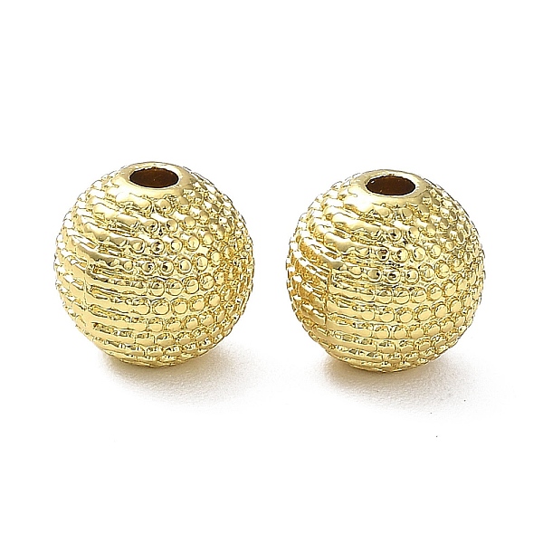 PandaHall Rack Plating Alloy Beads, Long-Lasting Plated, Lead Free & Cadmium Free, Textured, Round, Real 18K Gold Plated, 7.5mm, Hole: 0.8mm...
PandaHall Rack Plating Alloy Beads, Long-Lasting Plated, Lead Free & Cadmium Free, Textured, Round, Real 18K Gold Plated, 7.5mm, Hole: 0.8mm...