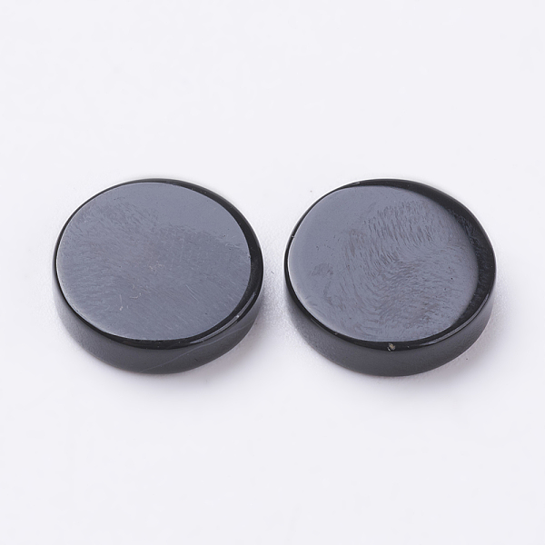 PandaHall Natural Black Agate Cabochons, Dyed & Heated, Flat Round, 10x3mm Black Agate Flat Round
PandaHall Natural Black Agate Cabochons, Dyed & Heated, Flat Round, 10x3mm Black Agate Flat Round