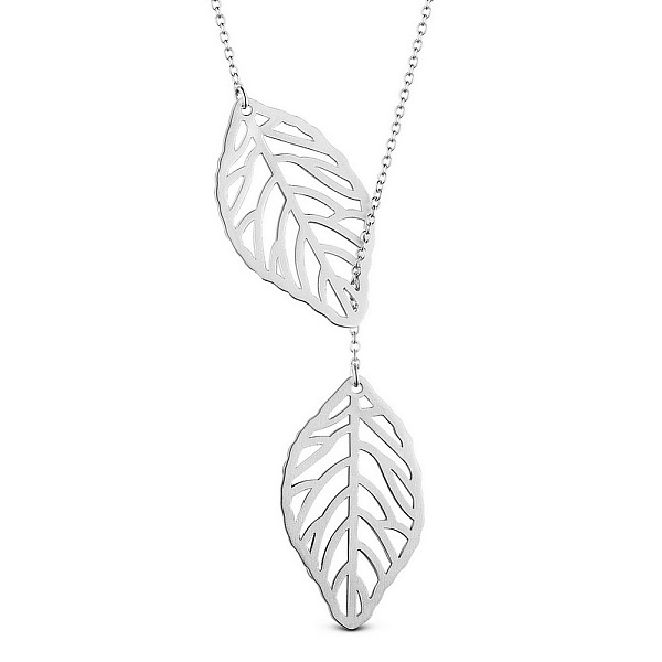 PandaHall SHEGRACE Fashion Filigree Rhodium Plated 925 Sterling Silver Pendant Lariat Necklace, with Leaves Pendant, Platinum, 15.7 inch...
PandaHall SHEGRACE Fashion Filigree Rhodium Plated 925 Sterling Silver Pendant Lariat Necklace, with Leaves Pendant, Platinum, 15.7 inch...