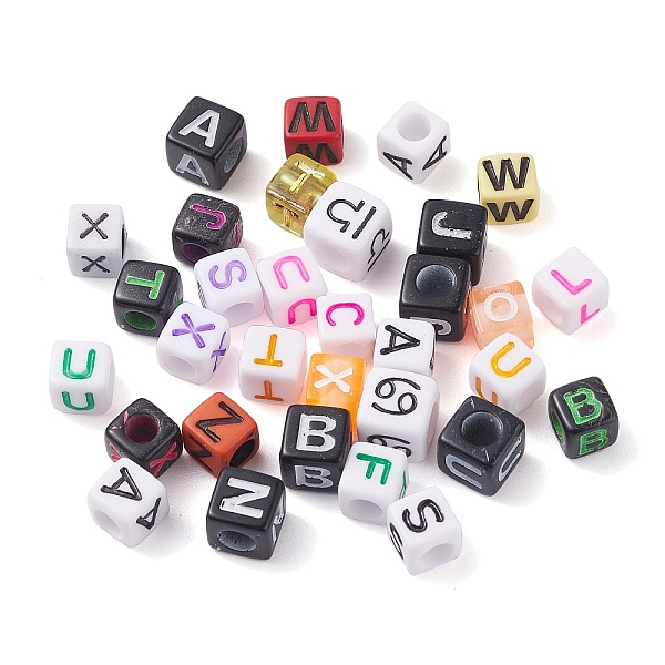 PandaHall Acrylic Beads, Cube with Mixed Letter or Constellation, Mixed Color, 6~7x6~7x6~7mm, Hole: 3~4mm, about 3080pcs/500g Acrylic..., Multicolor
PandaHall Acrylic Beads, Cube with Mixed Letter or Constellation, Mixed Color, 6~7x6~7x6~7mm, Hole: 3~4mm, about 3080pcs/500g Acrylic..., Multicolor