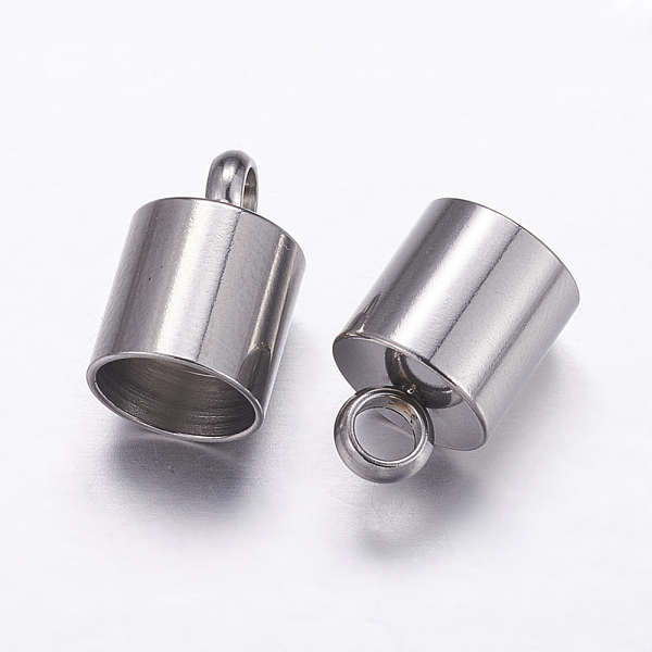 PandaHall 304 Stainless Steel Cord Ends, End Caps, Stainless Steel Color, 12.5x8mm, Hole: 3mm, Inner Diameter: 7mm 304 Stainless Steel
PandaHall 304 Stainless Steel Cord Ends, End Caps, Stainless Steel Color, 12.5x8mm, Hole: 3mm, Inner Diameter: 7mm 304 Stainless Steel