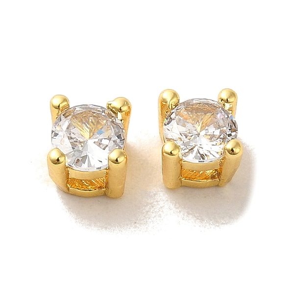 PandaHall Brass with Single Clear Cubic Zirconia Bead, Round, Real 18K Gold Plated, 4.5x4.5x4mm, Hole: 2mm Brass+Cubic Zirconia Round...
PandaHall Brass with Single Clear Cubic Zirconia Bead, Round, Real 18K Gold Plated, 4.5x4.5x4mm, Hole: 2mm Brass+Cubic Zirconia Round...