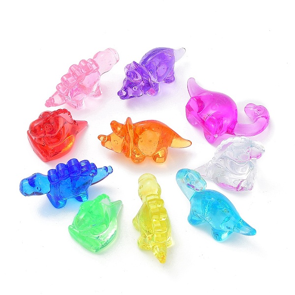PandaHall Transparent Plastic Cabochons, Dinosaur Shape, Mixed Color, 26~35x18~22x35~48mm Plastic Dinosaur Multicolor
PandaHall Transparent Plastic Cabochons, Dinosaur Shape, Mixed Color, 26~35x18~22x35~48mm Plastic Dinosaur Multicolor