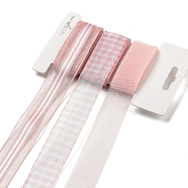 PandaHall Polyester & Polycotton Ribbons Sets, for Bowknot Making, Gift Wrapping, Pink, 1 inch(25mm), 3 styles, about 3 Yards/Style, 9...
PandaHall Polyester & Polycotton Ribbons Sets, for Bowknot Making, Gift Wrapping, Pink, 1 inch(25mm), 3 styles, about 3 Yards/Style, 9...