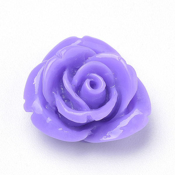 PandaHall Resin Cabochons, Rose Flower, Blue Violet, 14x15x7mm, Bottom: 9.5mm Resin Flower Purple
PandaHall Resin Cabochons, Rose Flower, Blue Violet, 14x15x7mm, Bottom: 9.5mm Resin Flower Purple