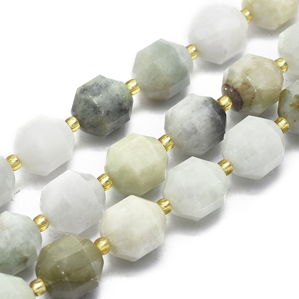 PandaHall Natural Myanmar Jade/Burmese Jade Beads Strands, Faceted, Round, 11~12mm, Hole: 1.3mm, about 33pcs/Strand, 14.9 inch~15.7 inch...
PandaHall Natural Myanmar Jade/Burmese Jade Beads Strands, Faceted, Round, 11~12mm, Hole: 1.3mm, about 33pcs/Strand, 14.9 inch~15.7 inch...
