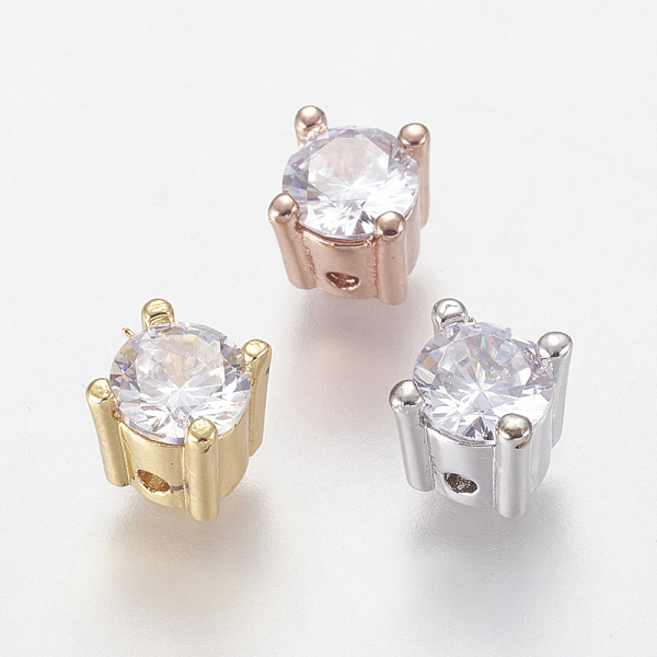PandaHall Brass Micro Pave Cubic Zirconia Beads, Cube, Nickel Free & Lead Free & Cadmium Free, Clear, Mixed Color, 6x6x6mm, Hole: 1mm...
PandaHall Brass Micro Pave Cubic Zirconia Beads, Cube, Nickel Free & Lead Free & Cadmium Free, Clear, Mixed Color, 6x6x6mm, Hole: 1mm...