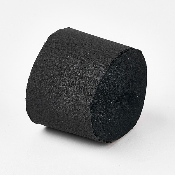 PandaHall Handmade Crepe Paper Wrapping Paper Goffer for Birthday Wedding Party Decoration, Black, 35~36mm, about 10m/roll Paper Others...
PandaHall Handmade Crepe Paper Wrapping Paper Goffer for Birthday Wedding Party Decoration, Black, 35~36mm, about 10m/roll Paper Others...