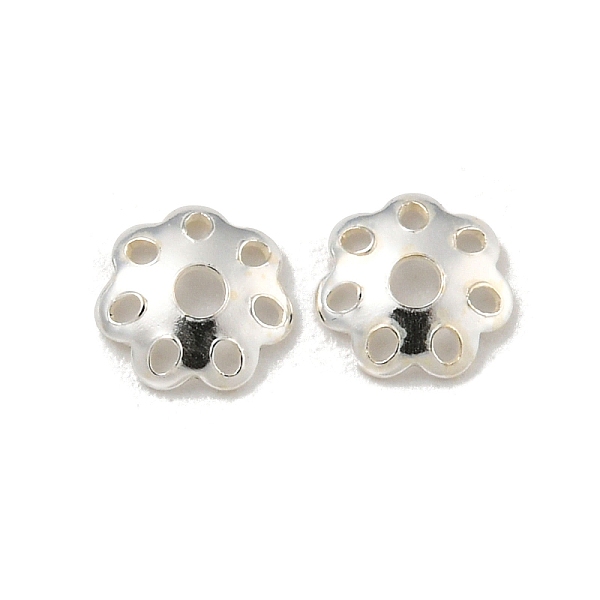 PandaHall 925 Sterling Silver Bead Caps, Multi-Petal, Flower, Silver, 5x1.2mm, Hole: 1.2mm, about 250pcs/10g Sterling Silver
PandaHall 925 Sterling Silver Bead Caps, Multi-Petal, Flower, Silver, 5x1.2mm, Hole: 1.2mm, about 250pcs/10g Sterling Silver