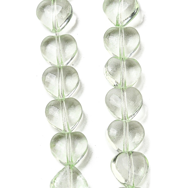 PandaHall Baking Paint Transparent Glass Beads Strands, Heart, Light Green, 8x8x4.5mm, Hole: 0.8mm, about 99~100pcs/strand, 29.13~29.53 inch...
PandaHall Baking Paint Transparent Glass Beads Strands, Heart, Light Green, 8x8x4.5mm, Hole: 0.8mm, about 99~100pcs/strand, 29.13~29.53 inch...