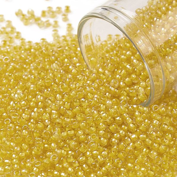 PandaHall TOHO Round Seed Beads, Japanese Seed Beads, (192) Inside Color Crystal/Yellow Lined, 11/0, 2.2mm, Hole: 0.8mm, about...
PandaHall TOHO Round Seed Beads, Japanese Seed Beads, (192) Inside Color Crystal/Yellow Lined, 11/0, 2.2mm, Hole: 0.8mm, about...