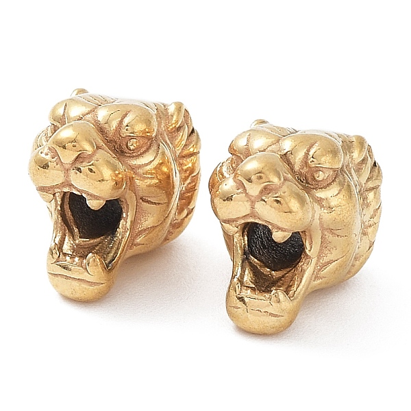 PandaHall Ion Plating(IP) 304 Stainless Steel Beads, Tiger, Golden, 11x8x9.5mm, Hole: 2.5mm 304 Stainless Steel Tiger
PandaHall Ion Plating(IP) 304 Stainless Steel Beads, Tiger, Golden, 11x8x9.5mm, Hole: 2.5mm 304 Stainless Steel Tiger