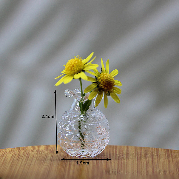 PandaHall High Borosilicate Glass Vase Miniature Ornaments, Micro Landscape Garden Dollhouse Accessories, Pretending Prop Decorations, Bumpy..., Clear
PandaHall High Borosilicate Glass Vase Miniature Ornaments, Micro Landscape Garden Dollhouse Accessories, Pretending Prop Decorations, Bumpy..., Clear