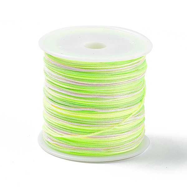PandaHall 50M Segment Dyed Nylon Chinese Knotting Cord, for DIY Jewelry Making, Green Yellow, 0.8mm, about 54.68 Yards(50m)/Roll Nylon
PandaHall 50M Segment Dyed Nylon Chinese Knotting Cord, for DIY Jewelry Making, Green Yellow, 0.8mm, about 54.68 Yards(50m)/Roll Nylon