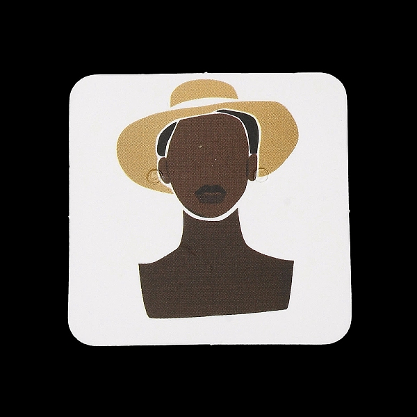 PandaHall Square Girl Print Paper Earring Display Card, Jewelry Display Card for Earring Storage, Coconut Brown, 4x4x0.05cm, Hole: 2mm Paper...
PandaHall Square Girl Print Paper Earring Display Card, Jewelry Display Card for Earring Storage, Coconut Brown, 4x4x0.05cm, Hole: 2mm Paper...