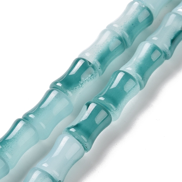 PandaHall Glass Beads Strands, Bamboo Stick Shape, Cadet Blue, 11.5~12x8~8.5mm, Hole: 1.1mm, about 30Pcs/strand, 14.17 inch(36cm) Glass...
PandaHall Glass Beads Strands, Bamboo Stick Shape, Cadet Blue, 11.5~12x8~8.5mm, Hole: 1.1mm, about 30Pcs/strand, 14.17 inch(36cm) Glass...