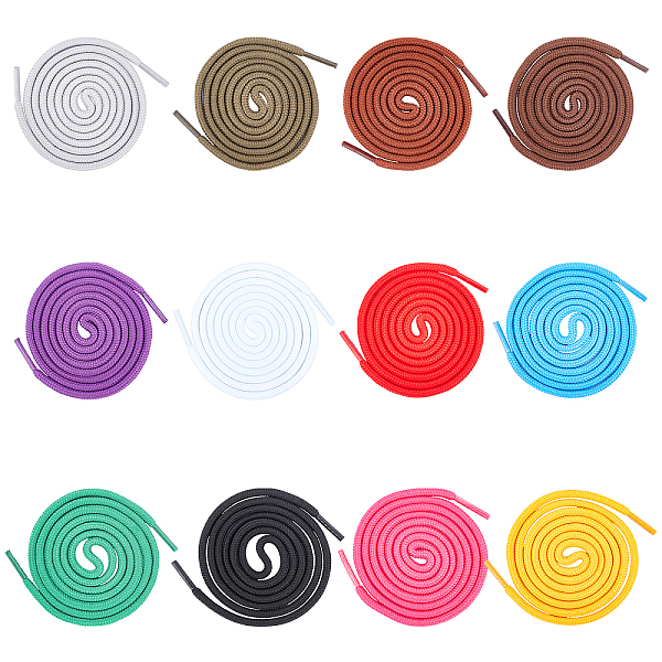 PandaHall Gorgecraft Polyester Cord Shoelace, Mixed Color, 4mm, 1m/strand, 12 colors, 4strands/color, 48strands/set Polyester Others..., Multicolor
PandaHall Gorgecraft Polyester Cord Shoelace, Mixed Color, 4mm, 1m/strand, 12 colors, 4strands/color, 48strands/set Polyester Others..., Multicolor