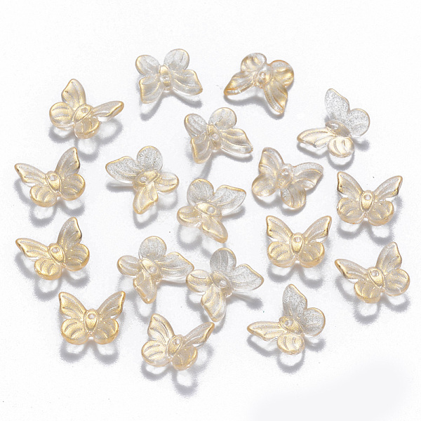 PandaHall Transparent Spray Painted Glass Charms, with Glitter Powder, Butterfly, Clear, 9.5x11x3mm, Hole: 0.8mm Glass Butterfly Clear
PandaHall Transparent Spray Painted Glass Charms, with Glitter Powder, Butterfly, Clear, 9.5x11x3mm, Hole: 0.8mm Glass Butterfly Clear