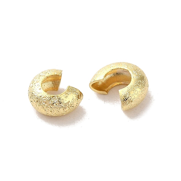 PandaHall Brass Crimp Beads Covers, Real 24K Gold Plated, 5.5x3mm, Hole: 2.3mm Brass
PandaHall Brass Crimp Beads Covers, Real 24K Gold Plated, 5.5x3mm, Hole: 2.3mm Brass