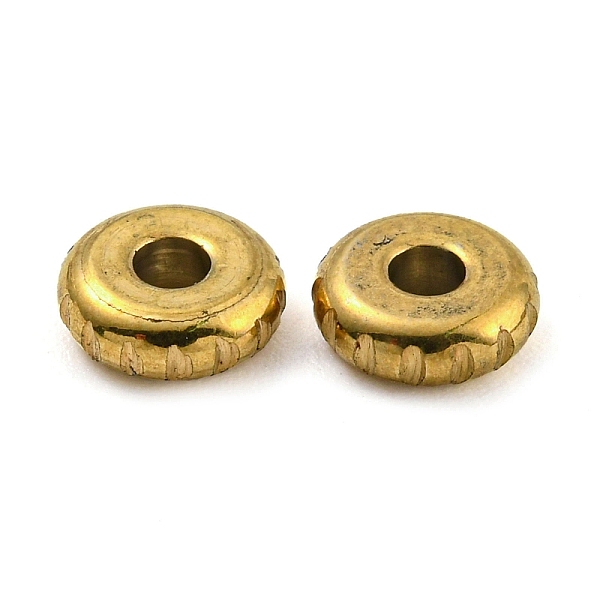 PandaHall 304 Stainless Steel Beads, Flat Round, Golden, 6x2mm, Hole: 2mm 304 Stainless Steel Flat Round
PandaHall 304 Stainless Steel Beads, Flat Round, Golden, 6x2mm, Hole: 2mm 304 Stainless Steel Flat Round