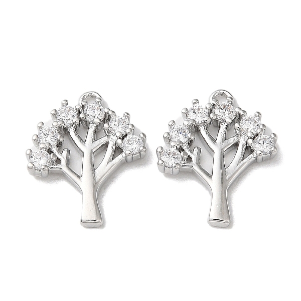 PandaHall Brass Micro Pave Cubic Zirconia Pendants, Tree Charms, Real Platinum Plated, 14x11.5x2mm, Hole: 1mm Brass+Cubic Zirconia Tree..., Clear
PandaHall Brass Micro Pave Cubic Zirconia Pendants, Tree Charms, Real Platinum Plated, 14x11.5x2mm, Hole: 1mm Brass+Cubic Zirconia Tree..., Clear