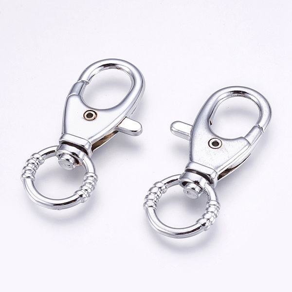 PandaHall Alloy Keychain, with Lobster Claw Clasps, Platinum, 50x23mm Alloy Others
PandaHall Alloy Keychain, with Lobster Claw Clasps, Platinum, 50x23mm Alloy Others