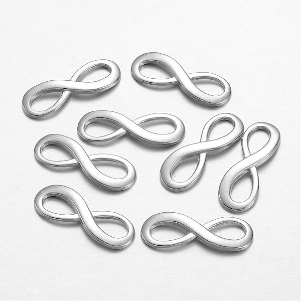 PandaHall Tibetan Style Alloy Links connectors, Infinity, Cadmium Free & Lead Free, Platinum, 8x22.5x1mm, Hole: 4x7mm, about 1360pcs/1000g...
PandaHall Tibetan Style Alloy Links connectors, Infinity, Cadmium Free & Lead Free, Platinum, 8x22.5x1mm, Hole: 4x7mm, about 1360pcs/1000g...
