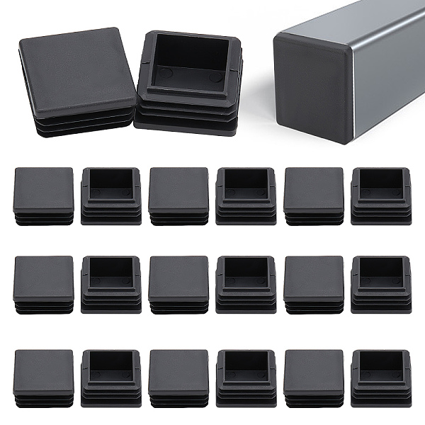 PandaHall GORGECRAFT 10pcs 38x38mm Square Plastic Plug Plastic End Caps Black Insert Pipe Plugs Tubing Post End Cap for Steel Pipe Cover...
PandaHall GORGECRAFT 10pcs 38x38mm Square Plastic Plug Plastic End Caps Black Insert Pipe Plugs Tubing Post End Cap for Steel Pipe Cover...