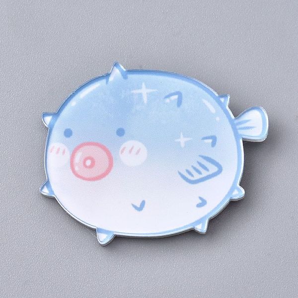 PandaHall Fridge Magnets Acrylic Decorations, Puffer, Dodger Blue, 30.5x39x4mm Acrylic Fish Blue
PandaHall Fridge Magnets Acrylic Decorations, Puffer, Dodger Blue, 30.5x39x4mm Acrylic Fish Blue