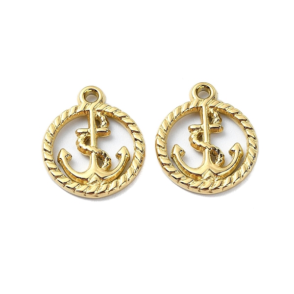 PandaHall Ion Plating(IP) 304 Stainless Steel Pendants, Real 18K Gold Plated, Anchor & Helm, 18.5x15x2mm, Hole: 1.5mm 304 Stainless Steel...
PandaHall Ion Plating(IP) 304 Stainless Steel Pendants, Real 18K Gold Plated, Anchor & Helm, 18.5x15x2mm, Hole: 1.5mm 304 Stainless Steel...
