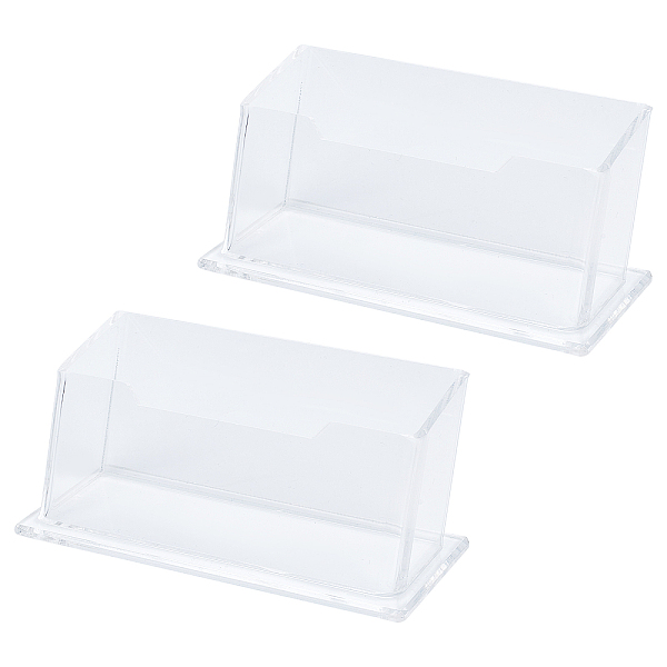 PandaHall Transparent Acrylic Business Name Card Holder, Slant Brochure Display Stand, Clear, 108x46x45.5mm, Inner Diameter: 96x30mm Acrylic...
PandaHall Transparent Acrylic Business Name Card Holder, Slant Brochure Display Stand, Clear, 108x46x45.5mm, Inner Diameter: 96x30mm Acrylic...