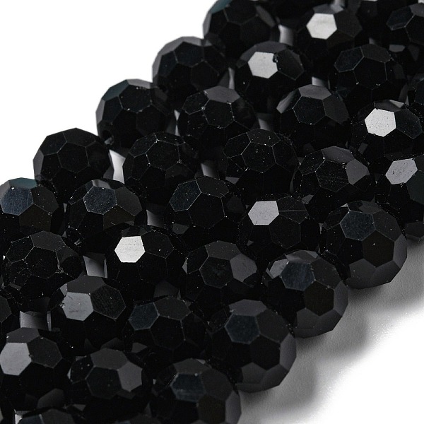 PandaHall Opaque Glass Beads Stands, Faceted(32 Facets), Round, Black, 10mm, Hole: 1.8mm, about 66~68pcs/strand, 24.02''~24.13''(61~61.3cm)...
PandaHall Opaque Glass Beads Stands, Faceted(32 Facets), Round, Black, 10mm, Hole: 1.8mm, about 66~68pcs/strand, 24.02''~24.13''(61~61.3cm)...