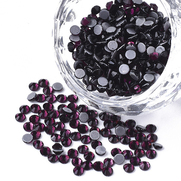PandaHall Hotfix Rhinestone, Glass Rhinestone Flat Back Cabochons, Half Round, Amethyst, SS10, 2.7~2.8x1mm, about 1440pcs/bag Glass..., Purple
PandaHall Hotfix Rhinestone, Glass Rhinestone Flat Back Cabochons, Half Round, Amethyst, SS10, 2.7~2.8x1mm, about 1440pcs/bag Glass..., Purple