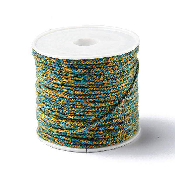 PandaHall Cotton Braid Thread, with Spool, Round, Cadet Blue, 1.2mm, about 21.87 Yards(20m)/Roll Cotton
PandaHall Cotton Braid Thread, with Spool, Round, Cadet Blue, 1.2mm, about 21.87 Yards(20m)/Roll Cotton