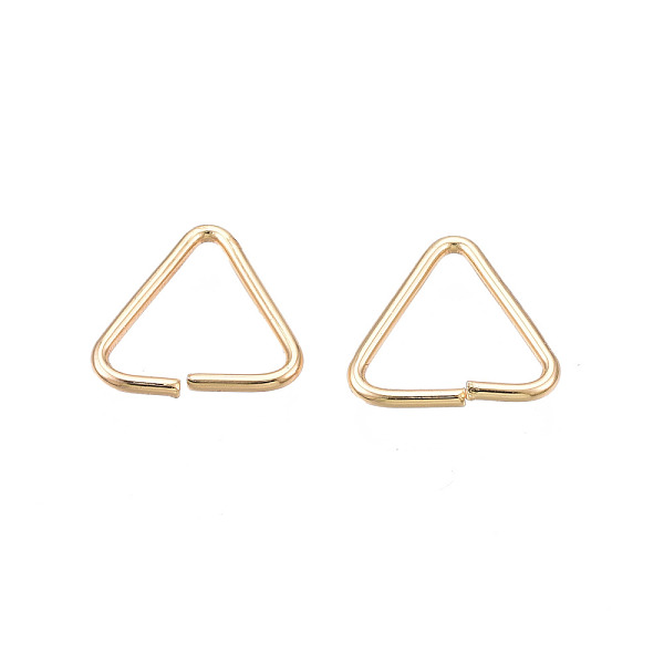 PandaHall Brass Triangle Linking Ring, Buckle Clasps, Quick Link Connector, Fit for Top Drilled Beads, Webbing, Strapping Bags, Cadmium Free...
PandaHall Brass Triangle Linking Ring, Buckle Clasps, Quick Link Connector, Fit for Top Drilled Beads, Webbing, Strapping Bags, Cadmium Free...