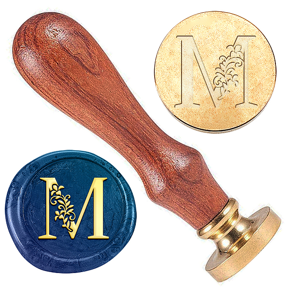 PandaHall Wax Seal Stamp Set, Golden Tone Sealing Wax Stamp Solid Brass Head, with Retro Wood Handle, for Envelopes Invitations, Gift Card...
PandaHall Wax Seal Stamp Set, Golden Tone Sealing Wax Stamp Solid Brass Head, with Retro Wood Handle, for Envelopes Invitations, Gift Card...