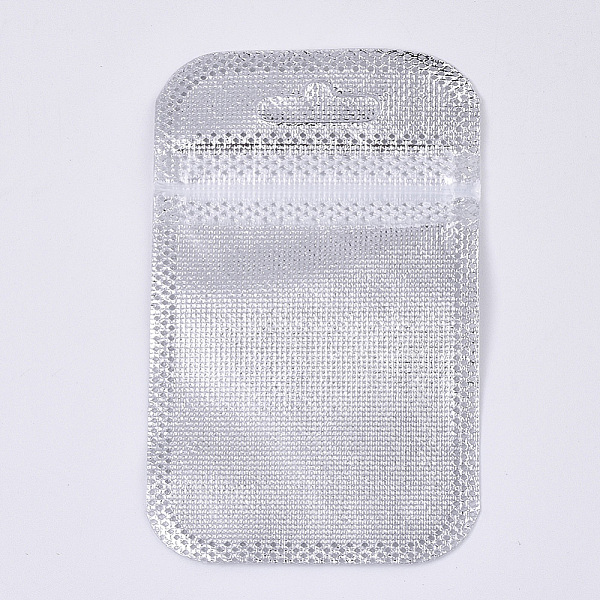 PandaHall Translucent Plastic Zip Lock Bags, Resealable Packaging Bags, Rectangle, Silver, 9x5.5cm Plastic Silver
PandaHall Translucent Plastic Zip Lock Bags, Resealable Packaging Bags, Rectangle, Silver, 9x5.5cm Plastic Silver