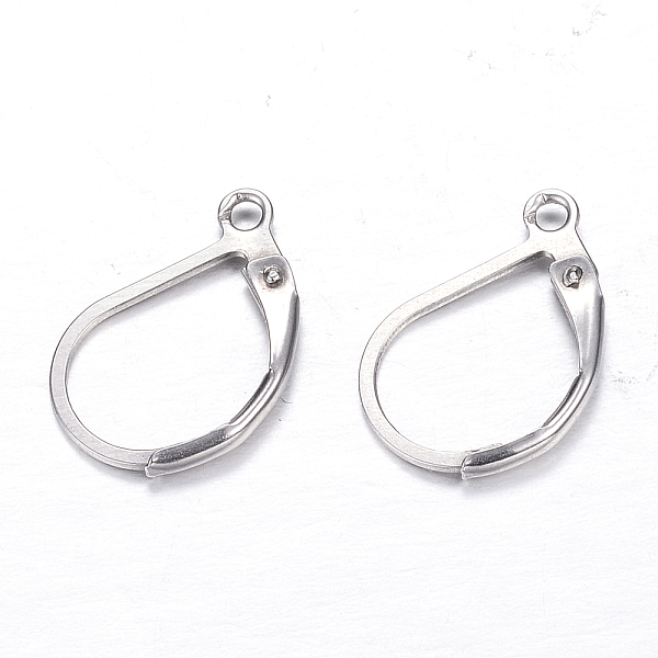 PandaHall 304 Stainless Steel Leverback Earring Findings, with Loop, Stainless Steel Color, 16x10.5x2mm, Hole: 1.5mm, Pin: 1mm 304 Stainless...
PandaHall 304 Stainless Steel Leverback Earring Findings, with Loop, Stainless Steel Color, 16x10.5x2mm, Hole: 1.5mm, Pin: 1mm 304 Stainless...